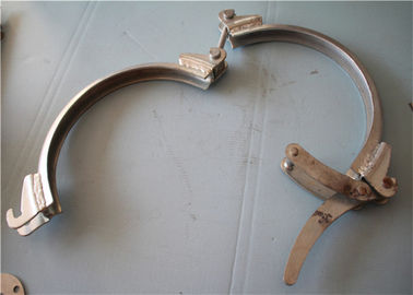 Abrazaderas de la tubería del acero inoxidable del acero de carbono, abrazadera robusta del tenedor del tubo